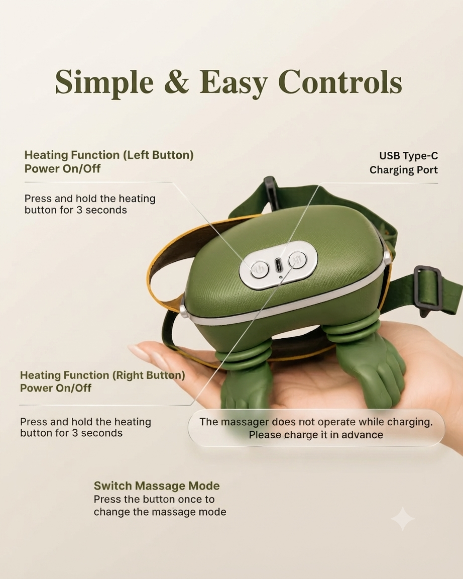 Wearable Neck & Shoulder Relaxation Massager