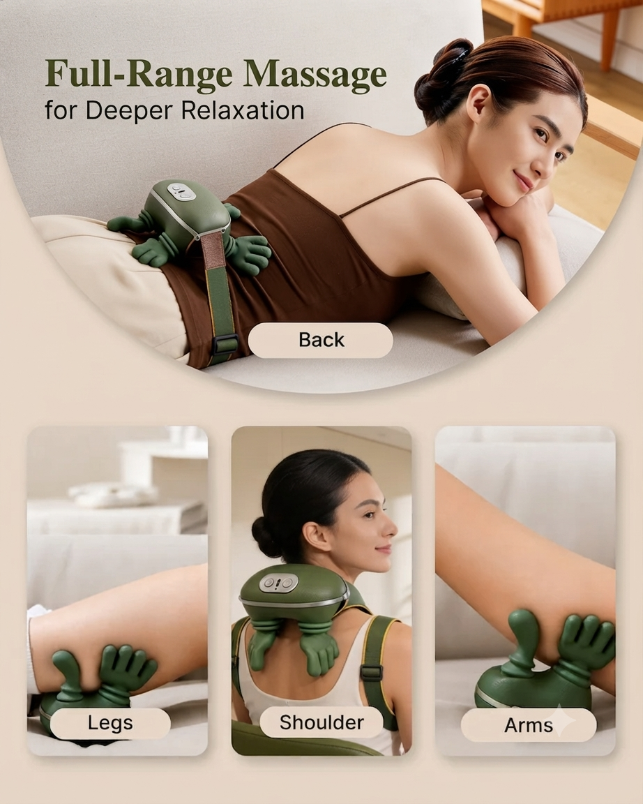 Wearable Neck & Shoulder Relaxation Massager